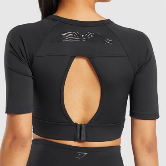 Gymshark Exo Ultra Crop Top - Black - Picture 2 of 6